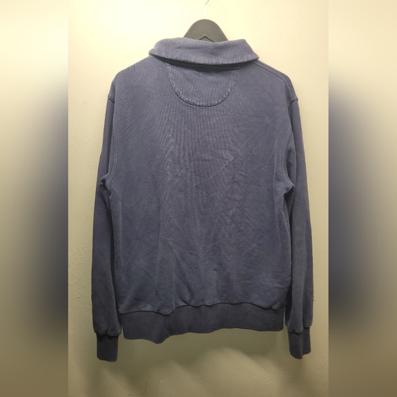 Trailwear by Penfield Navy sailor pullover sweater NAUTICAL tie large - Picture 7 of 8